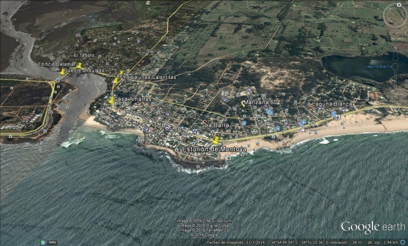 Lote en venta a 3 cuadras del mar en Montoya, La Barra.